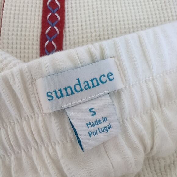 Sundance Womens Ingrid Henley Comfy Casual Pants Thermal Knit Southwestern Small - Picture 8 of 9